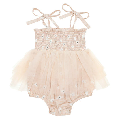 Mini Floral Tutu Bubble Romper