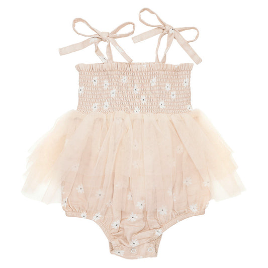 Mini Floral Tutu Bubble Romper