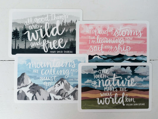 Scenic Postcards - 8pk