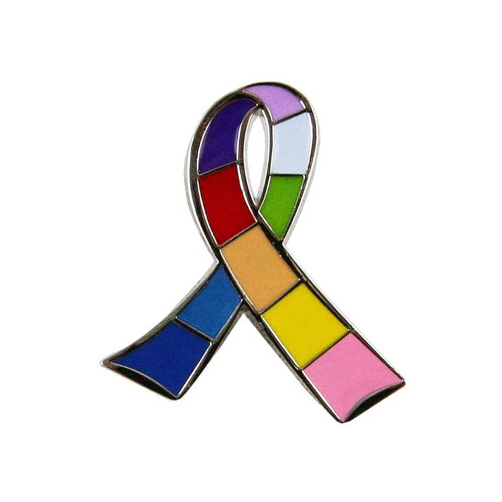 Multi Cancer Awareness Lapel Pin