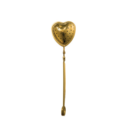 Stainless Steel Heart Loose Tea Strainer