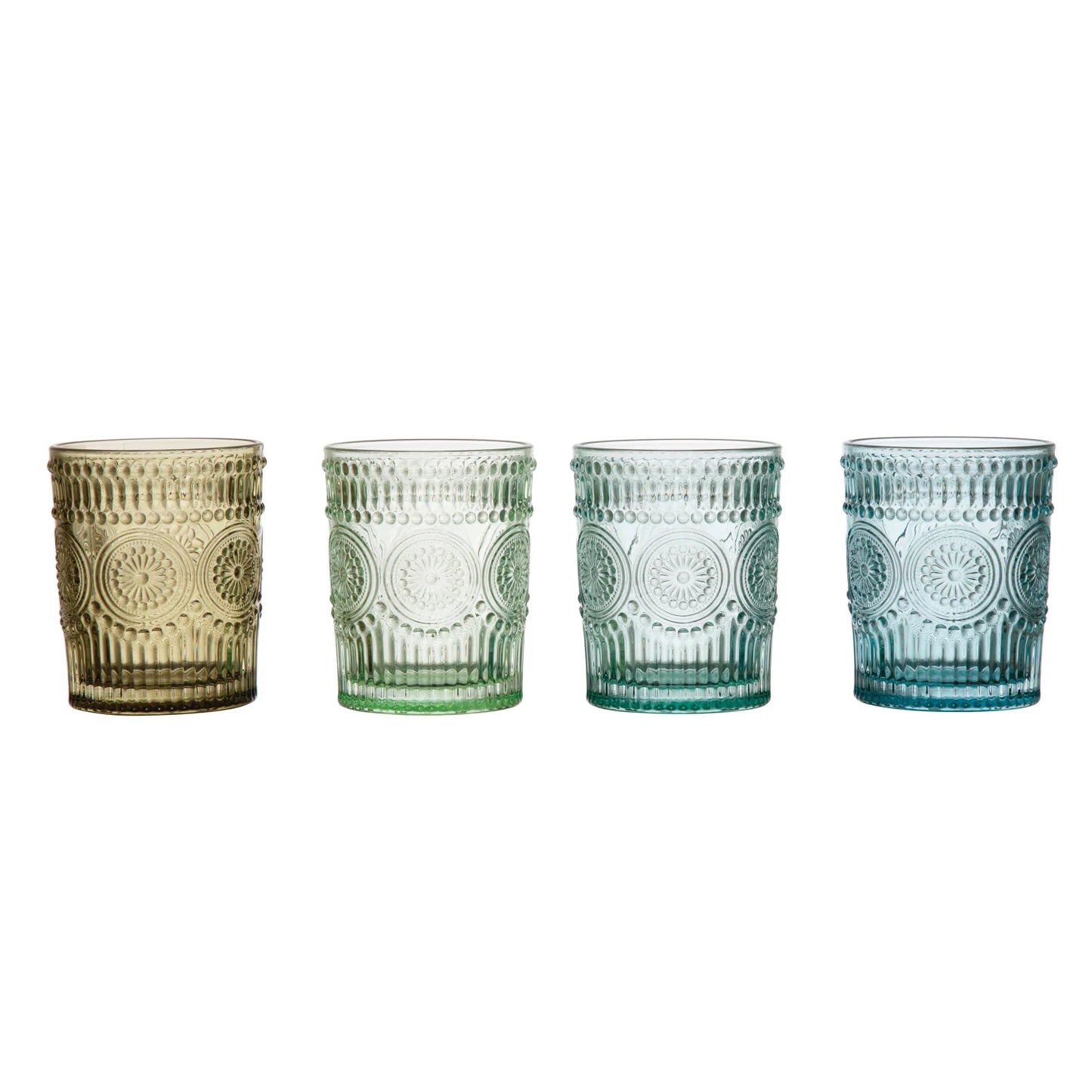 Embossed Drinking Glasses