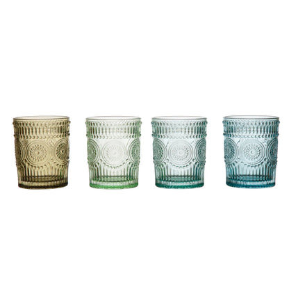Embossed Drinking Glasses