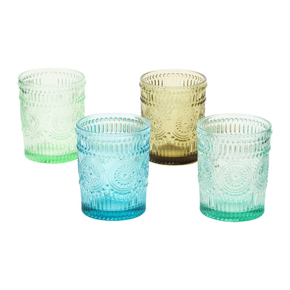 Embossed Drinking Glasses