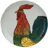 Stoneware Plate w/ Animal/Bird, 8 Styles