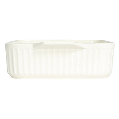 1 Quart Stoneware Baker w/ Wax Relief Saying ©