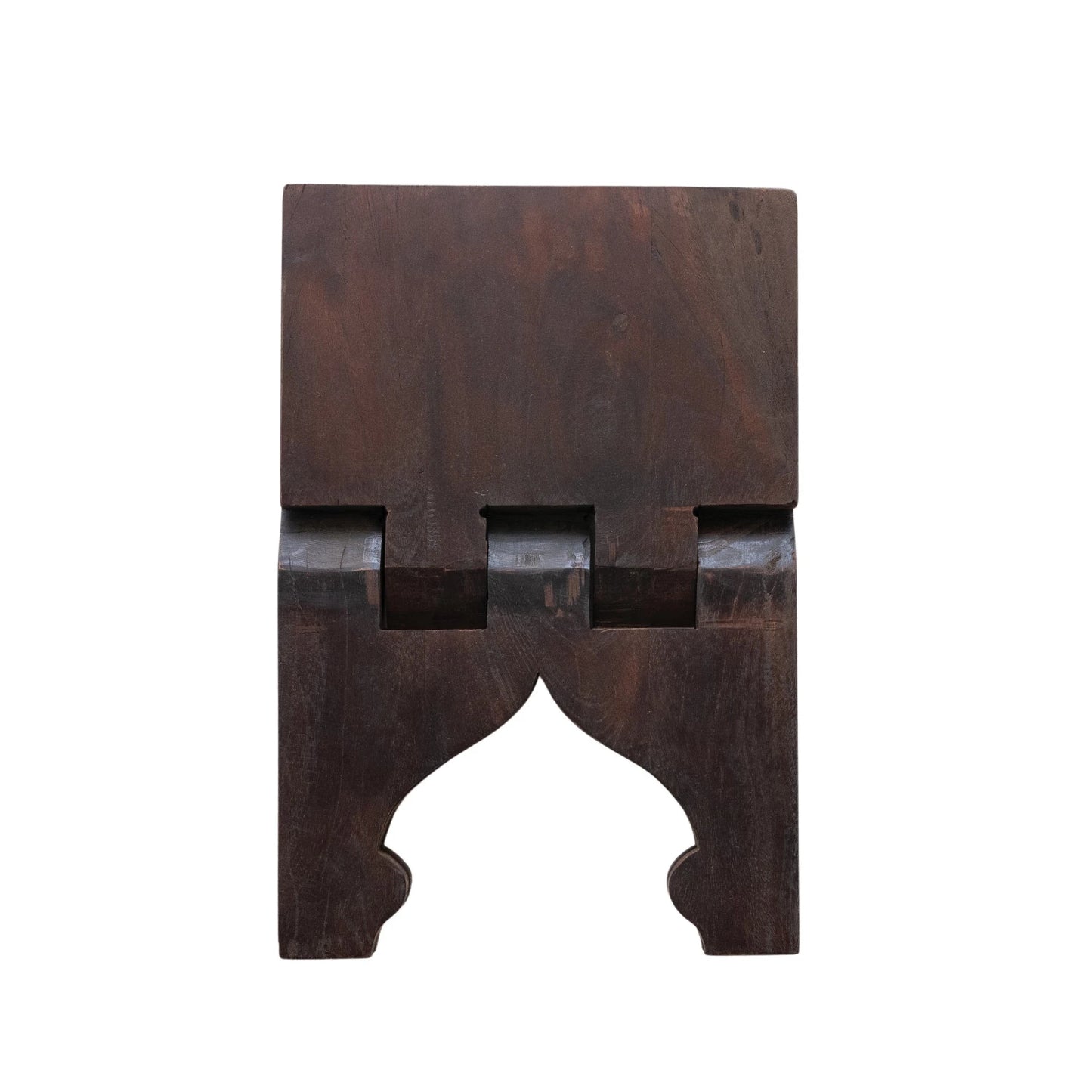 Reclaimed Wood Oversized Folding Book Holder