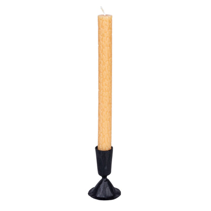 Hand-Forged Cast Iron Taper Holder