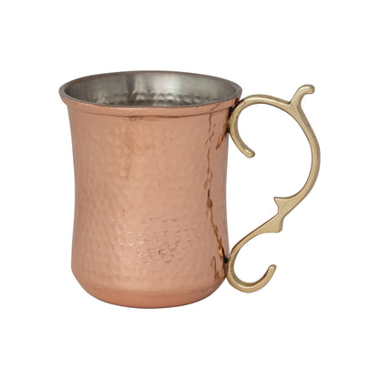 10 oz. Hammered Stainless Steel Mule