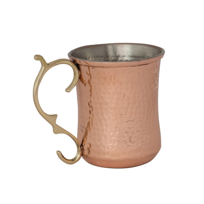 10 oz. Hammered Stainless Steel Mule