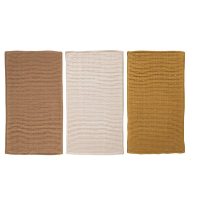 Cotton Knit Tea Towel, 3 Colors