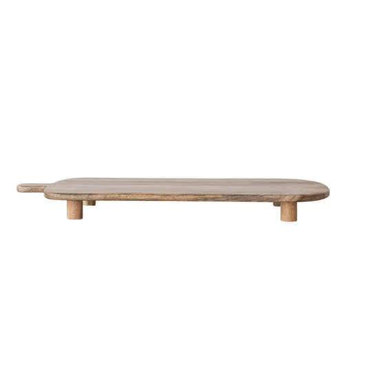 Mango Wood Footed Board