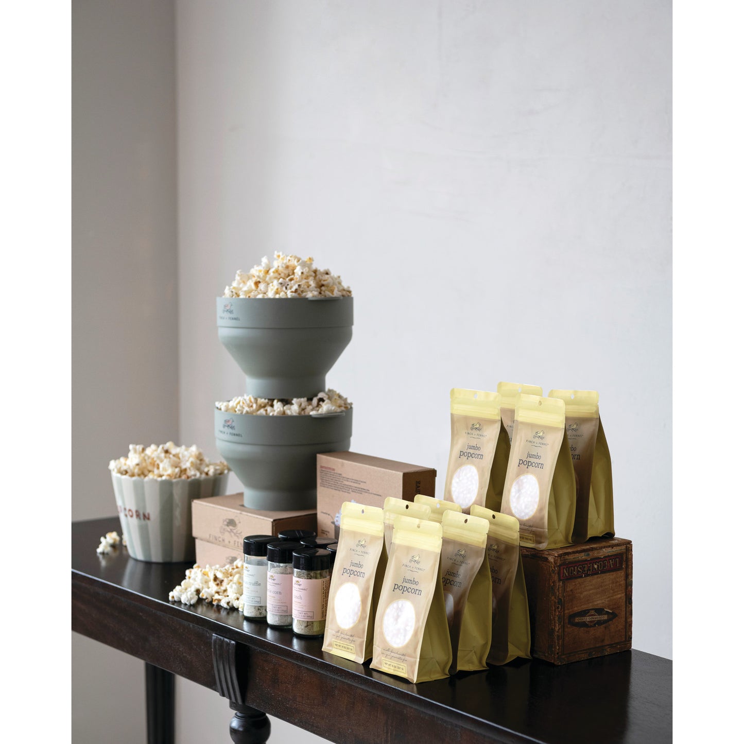 80 oz. Silicone Microwave Popcorn Popper in Printed Box