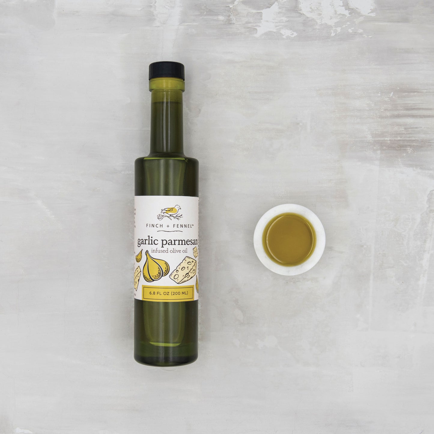 6.8 oz. Garlic Parmesan Infused Olive Oil