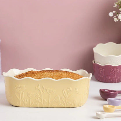 Mason Cash In the Meadow Loaf Pan Yellow