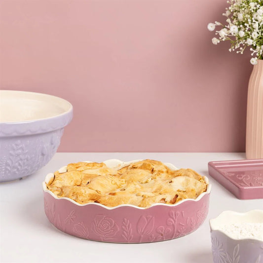 Mason Cash In the Meadow Pie Dish Pink