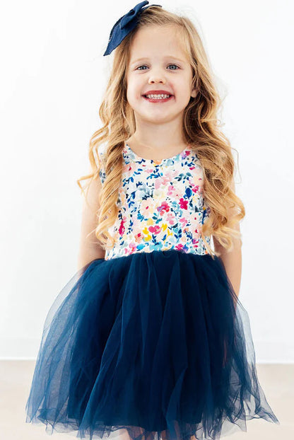 Let Your Dreams Blossom Tank Tutu Dress