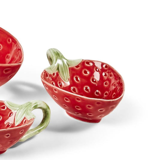 Red Strawberry Bowl - Med