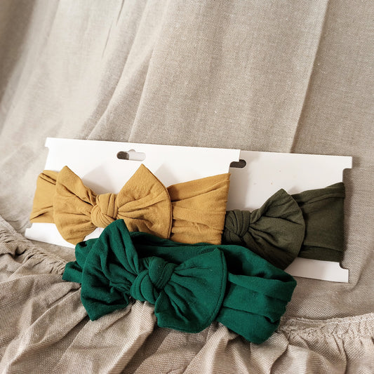 Nylon Bow Headwrap