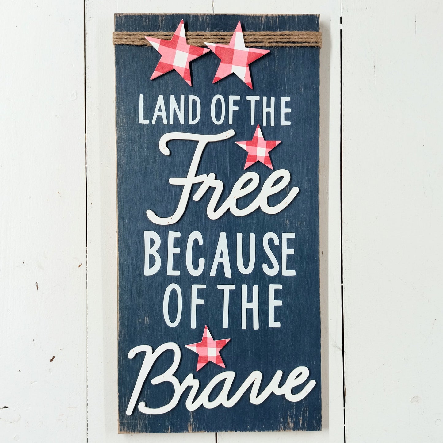 Land of the Free Sign