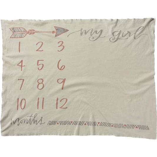 Milestone Blanket - My Girl