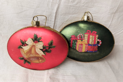 Holiday Games Glass Ornament