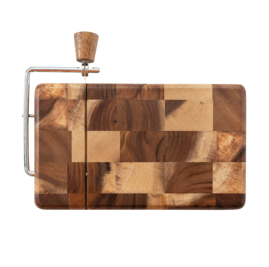 Saur Wood Stainless Steel Cheese Slicer