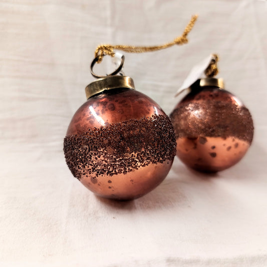 2" Glass Ball Ornament