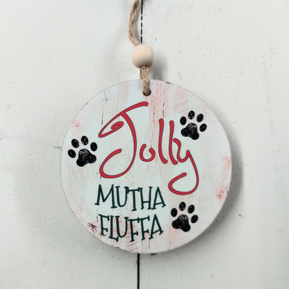 Round Pet Ornament - Assorted