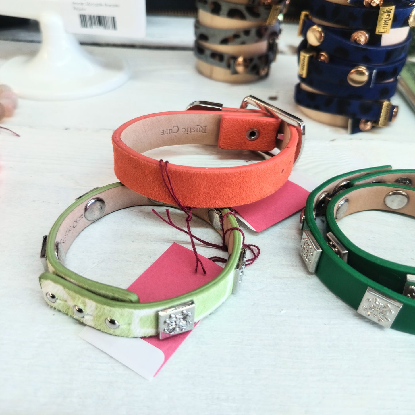 Rustic Cuff Leather Bracelet