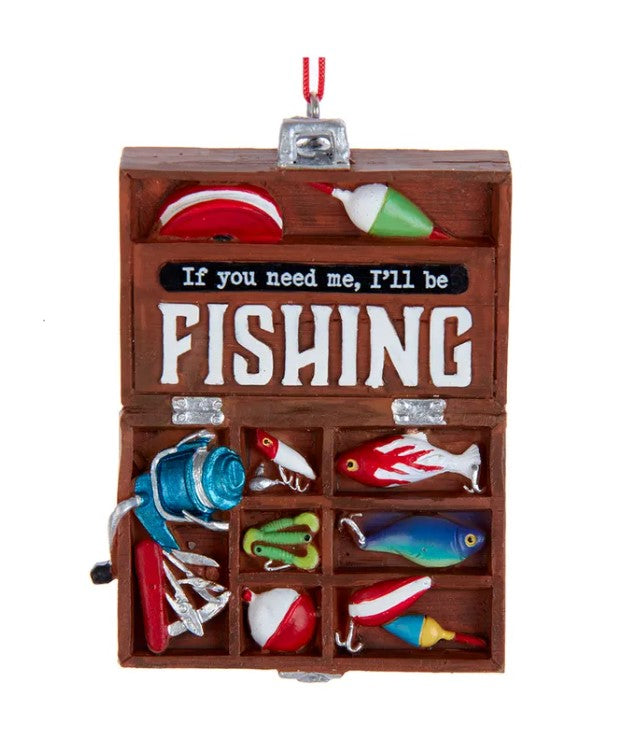 Fishing Tackle Box Ornament