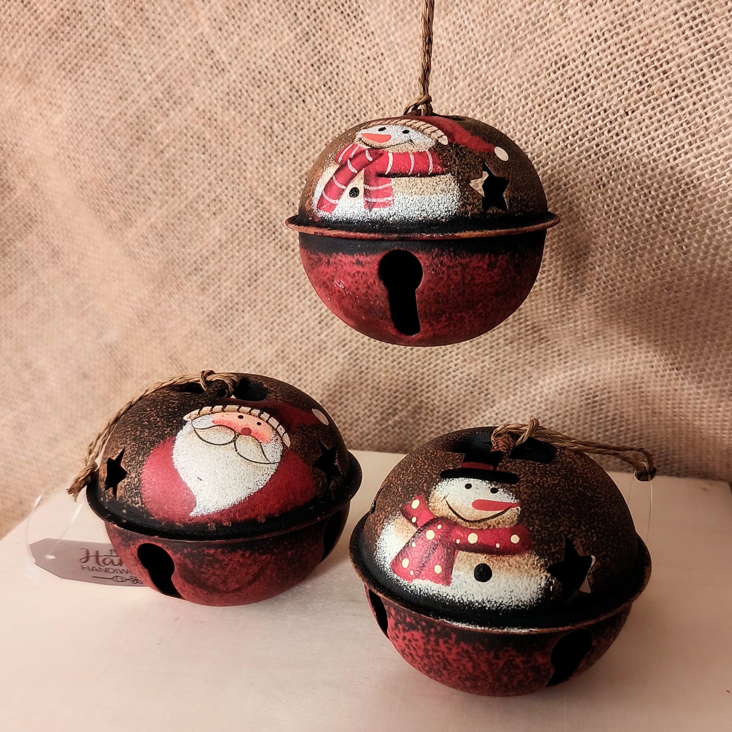 Rustic Bell Ornament