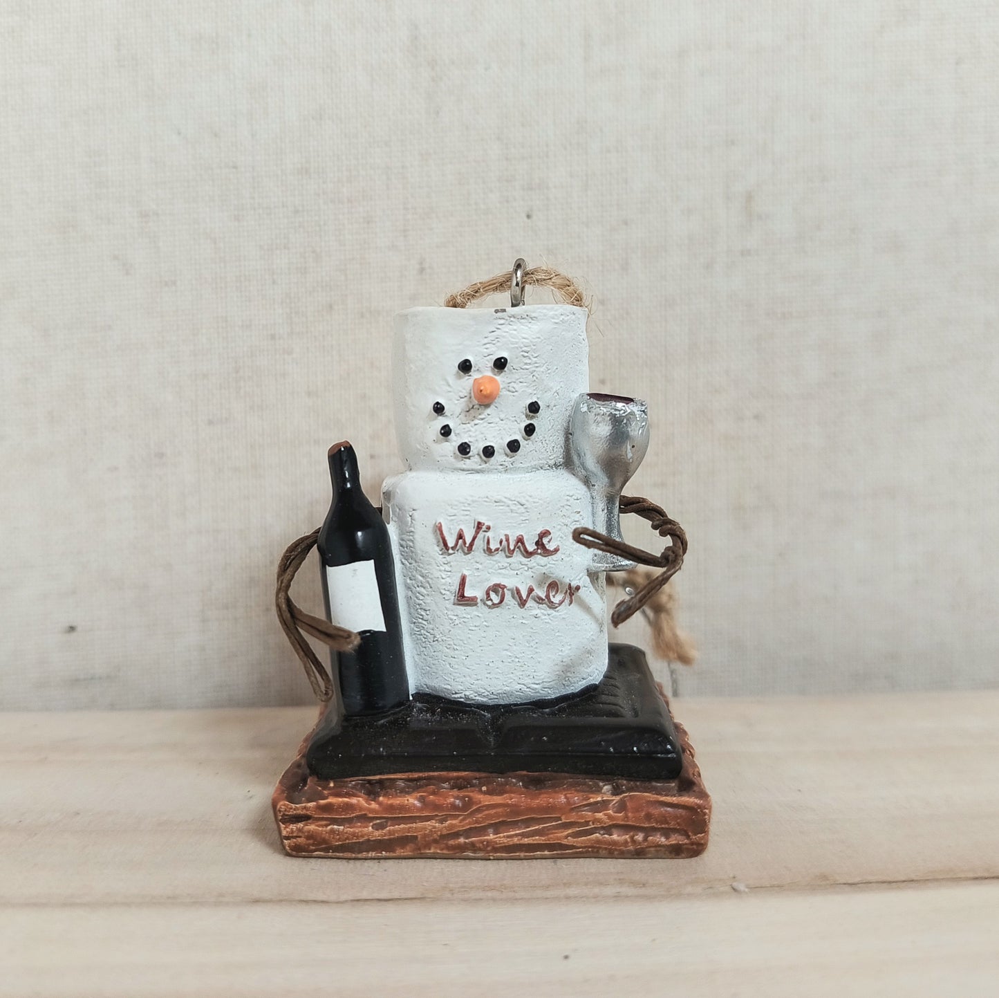 S'mores Snowman Ornament