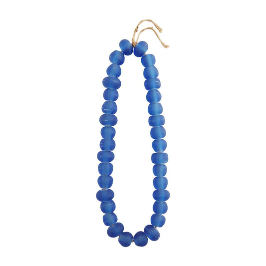 Blue Glass Beads
