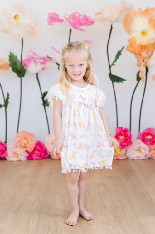 Balloon Animals Pom Pom Dress
