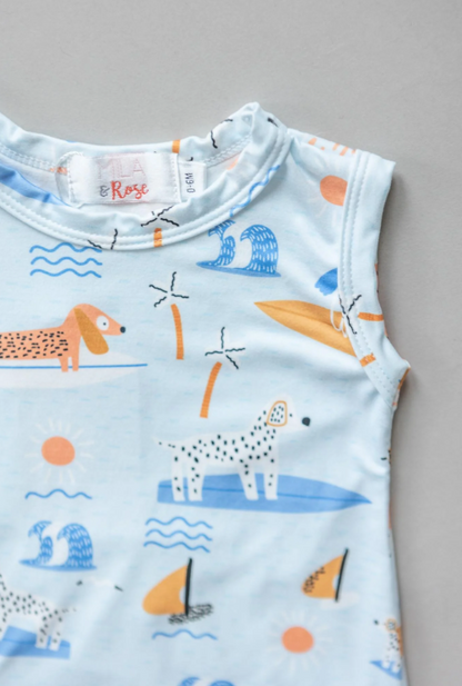 Surfs Pup Shorty One-Piece