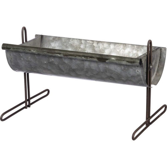 Adjustable metal farm house tray