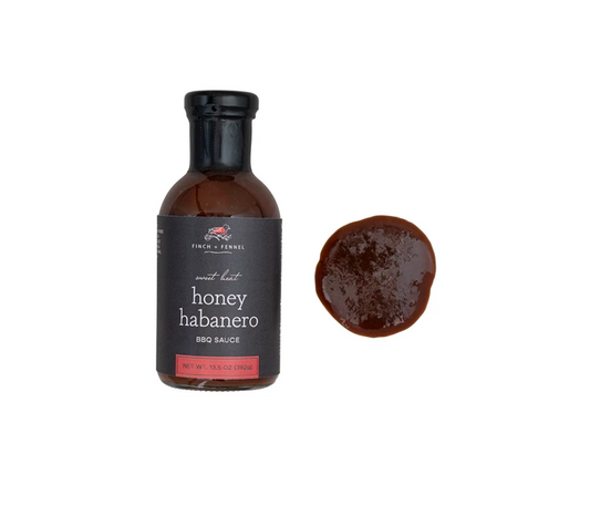 Honey Habanero BBQ Sauce 13.5oz Bottle