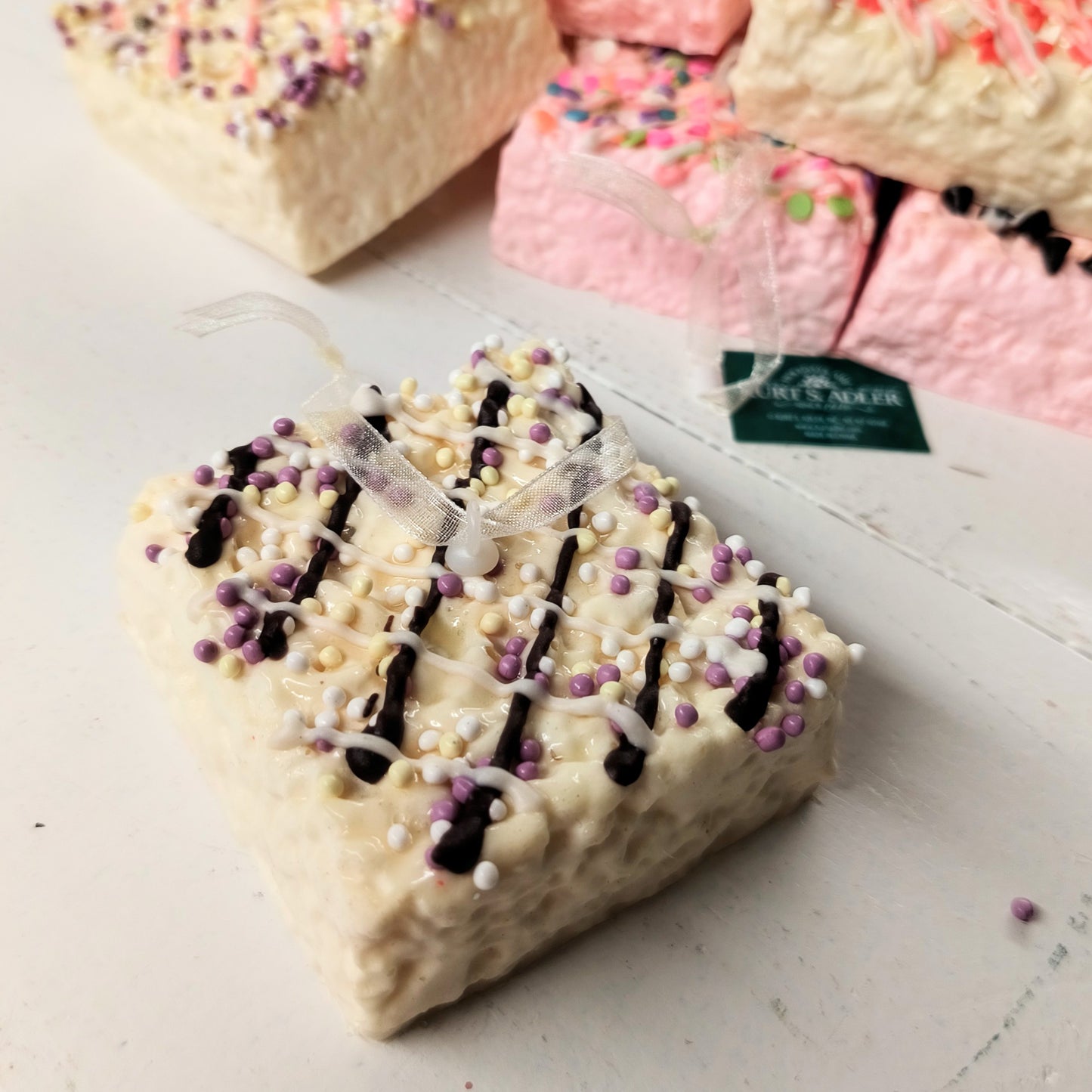 Faux Rice Crispy Ornament