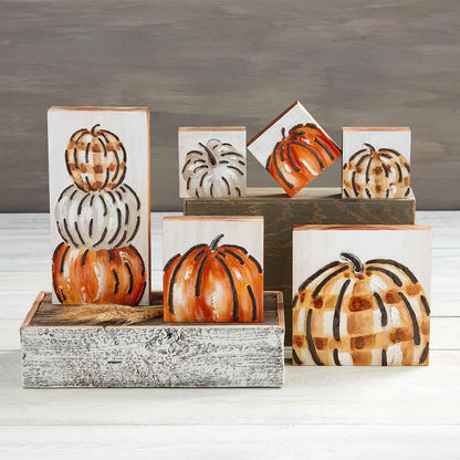 Orange Pumpkin Block