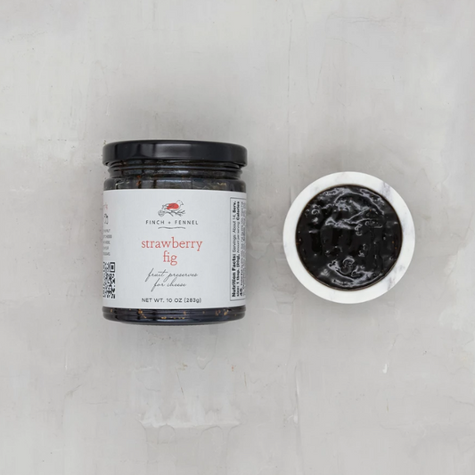 Strawberry and Fig Preserves - 10oz Jar