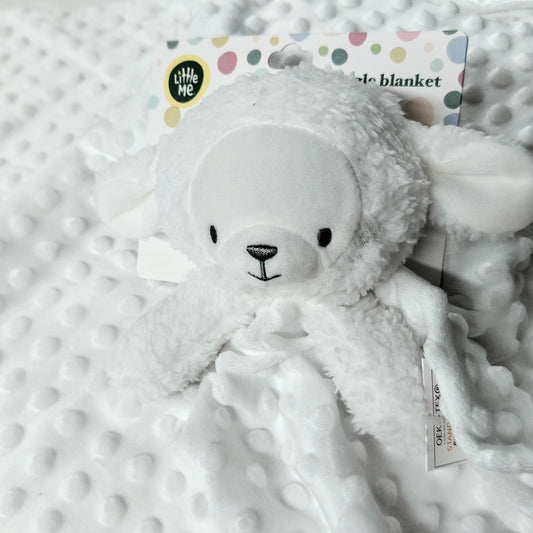 Lamb Plush Snuggle Blanket