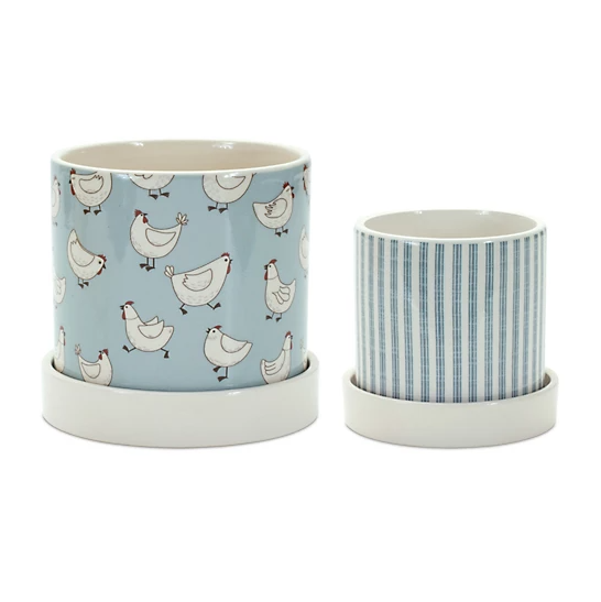 Container Set Chicken & Stripes