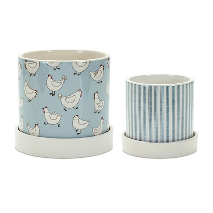 Container Set Chicken & Stripes