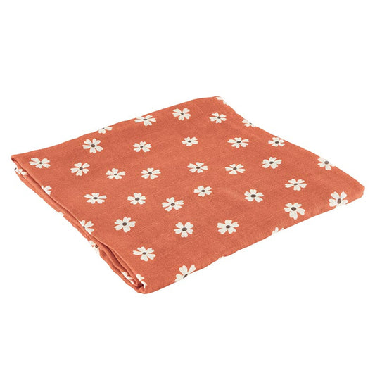 Floral Swaddle Blanket