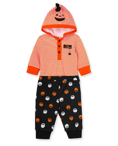 Pumpkin Bodysuit Set