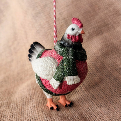 Sweater Farm Animal Ornament