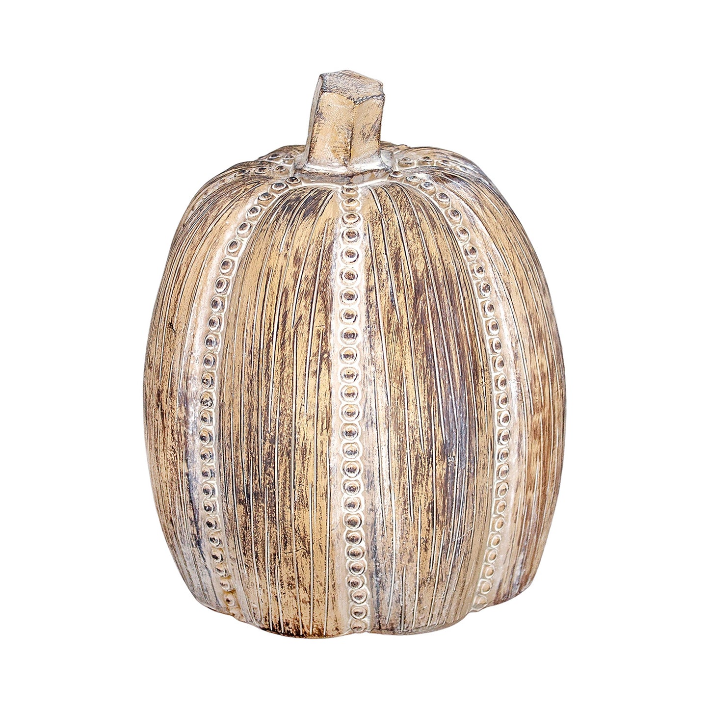 Resin Ornate Pumpkin