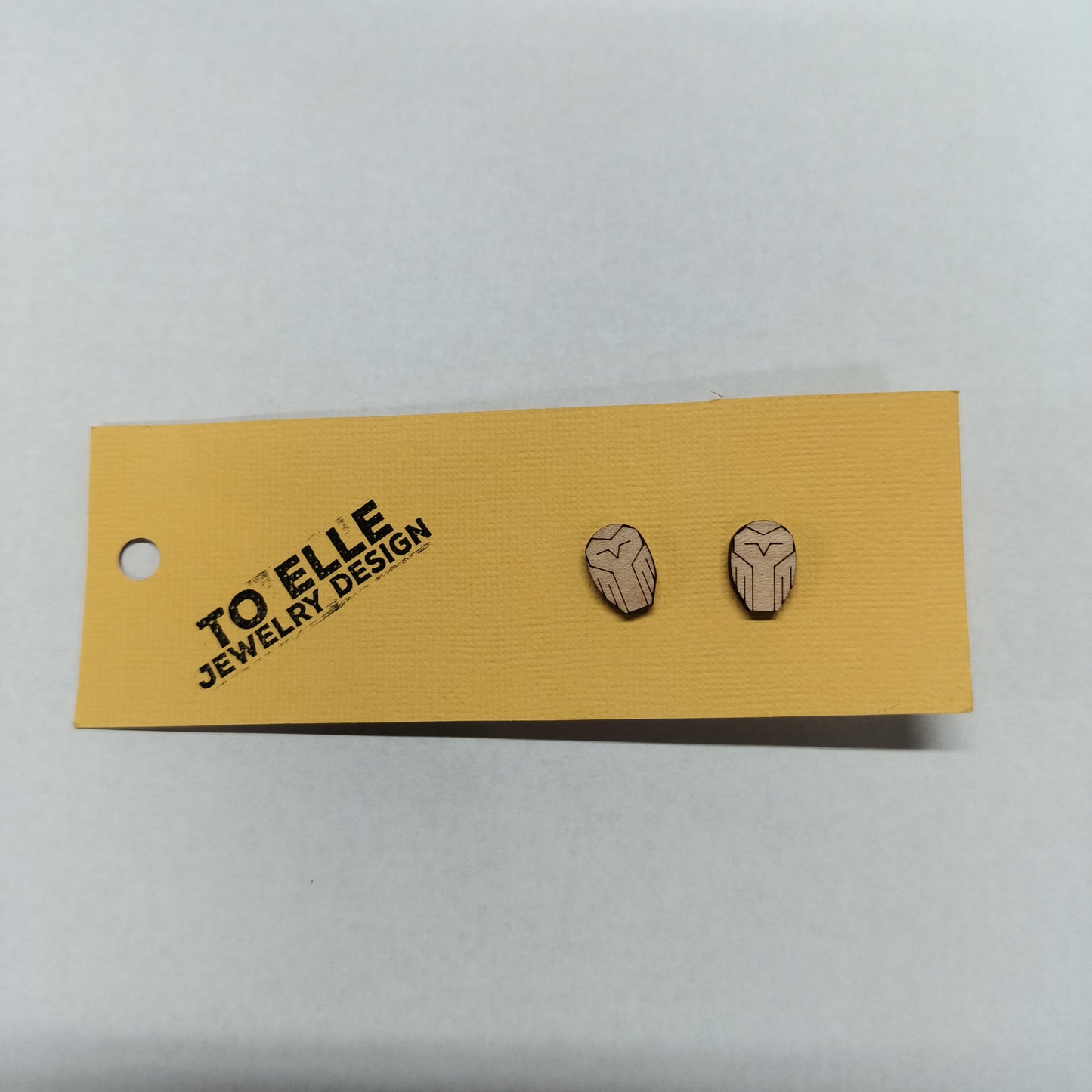 Lori Wooden Stud Earrings