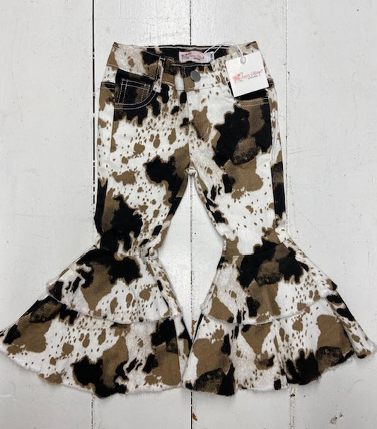 Cowhide Denim Flares